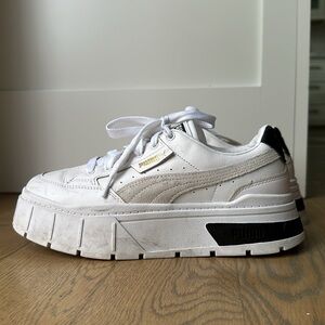 PUMA Mayze Stack LEATHER sneaker PLATFORM